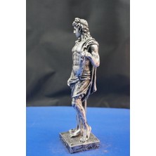 Antik Yunan Tanrısı Güneş ve Işık Tanrısı Apollo Heykel Biblo – Ev Dekor & Hediyelik Aksesuar 25  cm