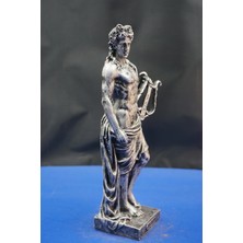 Antik Yunan Tanrısı Güneş ve Işık Tanrısı Apollo Heykel Biblo – Ev Dekor & Hediyelik Aksesuar 25  cm