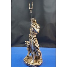 Ladyetamin Mitolojik Kahraman Antik Yunan Ölüler Tanrısı Hades Heykel Biblo – Ev Dekor Hediyelik Aksesuar 25  cm