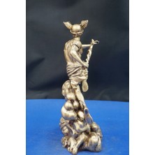 Antik Yunan Mitolojisi Hermes Biblo Heykel – Ofis Dekorasyon Ev Dekor Hediyelik Aksesuar 20  cm