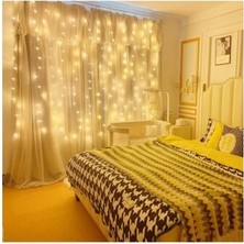 Near Shop 8 Fonksiyonlu Peri Perde Led Uzaktan Kumandalı Günışığı Perde Peri Led (3 mt x 3 mt)