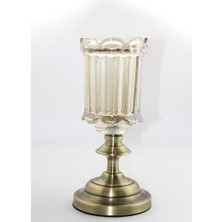 Cam Şamdan Tekli Model 5