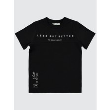 Civil Boys Erkek Çocuk Tişört 6-9 Yaş Siyah