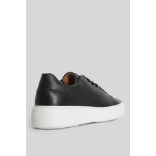 Lufian 111230280 Tommy Erkek Sneaker Ayakkabısı Siyah Beyaz