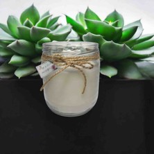 Uc&da Dekoratif Hediyelik Kapaklı Lavanta Kokulu Çam Ağaçlı Mum 425 gr