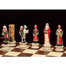 Magnet Depo Yeniçeri Temalı Büyük Satranç  Figürleri Şah 12 cm (Sadece Figür)