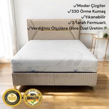 Lin Home Handan Polat Suwen Fermuarlı Yatak Kılıfı,alez,ped,yatak Şiltesi,(Yatakölçülerinizegöreüretimyapılır)