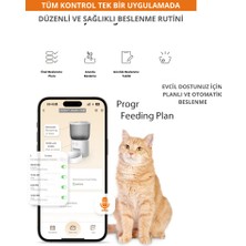 Greenwich Otomatik Mama Kabı | 4 L | Wıfı | Akıllı | Kedi Köpek