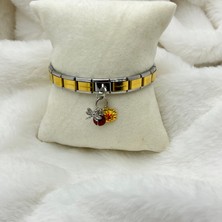 Karpınar Takı Çelik İtalyan Charm Bileklik