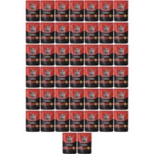 Reflex Plus Sos İçinde Parça Biftek Etli Kısırlaştırılmış Kedi Konservesi 85gr - 44 Adet