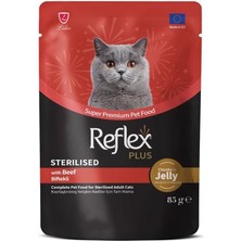 Karışık Soslu Kedi Yaş Maması Kedi Pouch 85 gr - 48 Adet