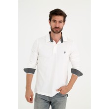 Glacier - Ekru Uzun Kollu Polo