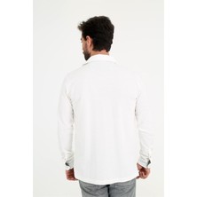 Glacier - Ekru Uzun Kollu Polo