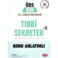 2025 Sağlık Bakanlığı Ünvan Değişikliği Sınavı Tıbbi Sekreter Konu Soru Deneme Kitabı Online 2 Deneme Hediye