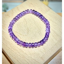 Luna Jewellery Design Ametist Doğal Taşlı Bileklik