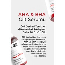 Noufye %10 Aha & %2 Bha & Cilt Tonu Eşitleyici Kırmızı Peeling Cilt Serumu 30 ml