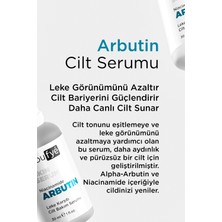 Noufye Arbutin Leke Karşıtı & Canlandırıcı & Aydınlatıcı Cilt Bakım Serumu 30 ml