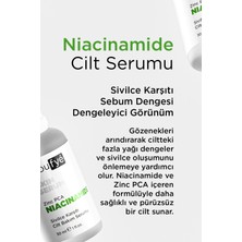 Noufye Siyah Nokta ve Sivilce Karşıtı Niacinamide Cilt Bakım Serumu Niacinamide %6 +Zinc Pca % 1,5 30 ml