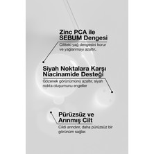 Noufye Siyah Nokta ve Sivilce Karşıtı Niacinamide Cilt Bakım Serumu Niacinamide %6 +Zinc Pca % 1,5 30 ml