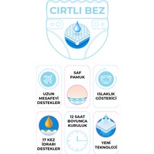 Lula Baby Premium Fırsat Paketi 2 Numara Bebek Bezi 76 Adet
