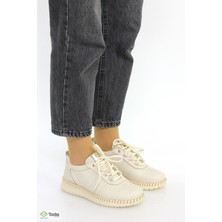 Mammamia Kadın Spor Tarz Ortopedik Günlük  Deri Ayakkabı M26YA3275