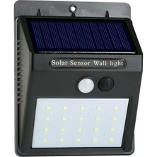 Panther PT-2920 Solar Karanlık ve Hareket Sensörlü LED Duvar Lambası