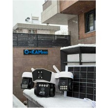 O-kam O-KAM-9090 4g Solar 6mp Ptz Dual Lens Ip Kamera