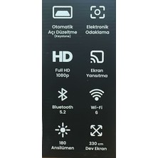 Alpsmart AS-585 Android Projeksiyon 1080P Hd 1gb Ram 8gb Hafıza Wifi Bluetooth