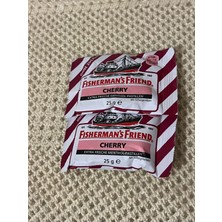Choceur Fisherman's Friend Fısherman's Frıend Cherry Vişneli Mentollü Şekersiz Pastil 25 gr