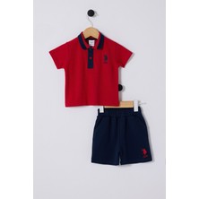 U.S. Polo Assn. Erkek Bebek Krem Bebek Takım