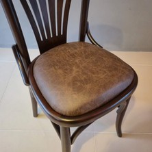 Kleinhaus Furniture Tonet Ahşap Sandalye, Gürgen Ahşap, Değiştirebilir Kumaş ve Renk