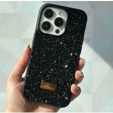 Iphone 14 Uyumlu Lux Premium Taşlı Kılıf