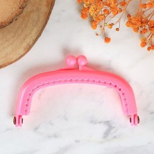 By Nevser Loren Plastik Cüzdan Klipsi-Pembe