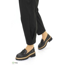 Mammamia Kadın Günlük  Deri Ortopedik Loafer Ayakkabı M26YA3765