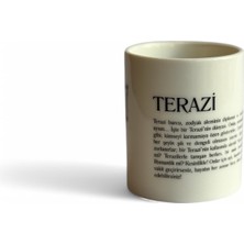 Terazi Burcu Porselen Kupa
