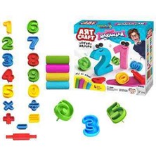 Art Craft 3D Rakamlar Oyun Hamuru Seti