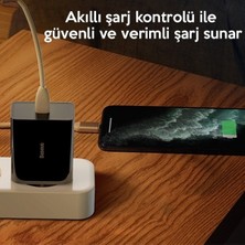 Baseus Speed Mini Quick Charger 20W Şarj Başlık Type-C Hızlı Şarj Adaptörü  CCFS-SN01 Siyah