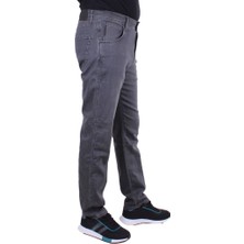 Twister Vegas 132-307 Antrasit Yüksek Bel Rahat Paça Erkek Jeans Pantolon