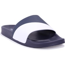 Fly Soft S263071 Lacivert Beyaz Günlük Ortopedik Erkek Spor Terlik
