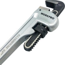 Workpro 350 mm Alüminyum Saplı Stilson Profesyonel Boru Anahtarı