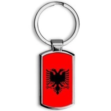 Herşey Nota Arnavutluk Devleti Metal Anahtarlık