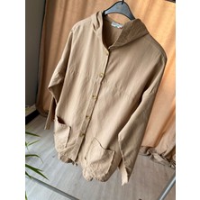 Store By Dilara Sırtı Pul Payet Detaylı Gabardin Ceke