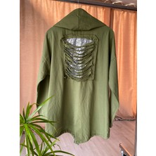 Store By Dilara Sırtı Pul Payet Detaylı Gabardin Ceke