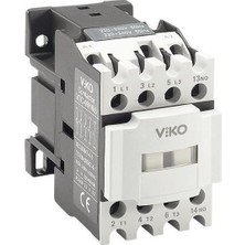 Viko Kontaktör Mini 9 Amper 1no Bobinli Vtc-09/10/s