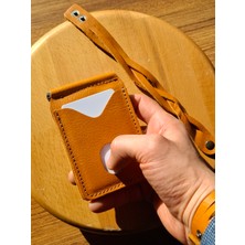 MAT DERİ  Deri Para Klipsli Cüzdan & Kartlık Slim Kartlık