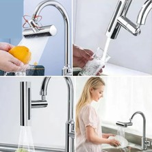 CanviY 3 Farklı Modlu Çok Amaçlı Musluk Adaptörü Evrensel Musluk Başlığı Şelale Musluk