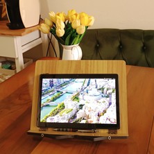 Ev Hanımları Için Mutfak Yardımcısı Tablet Standı Kitap Standı Isim Yazılabilir Ev Hediyesi