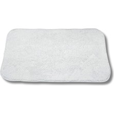 Otel Banyo Paspası | Beyaz | % Pamuk | Kenar Biyeli | 730GR | 50 x 90 cm | Yumuşak Dokulu