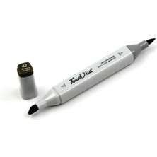 Depposite Touchliit Çift Taraflı Marker Kalem Bronze Green Y42