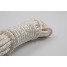 Bavyera Tekstil, Örgü Halat 10 Metre (7mm) Tress Kordon Ip Paracord Makrome Suplai Hobi, Kamp, Çadır, Hamak